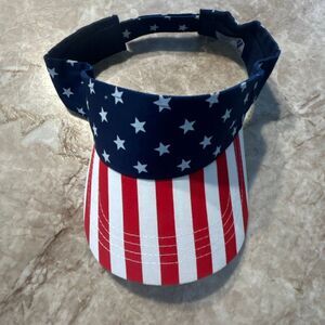 Patriotic USA Visor NWOT